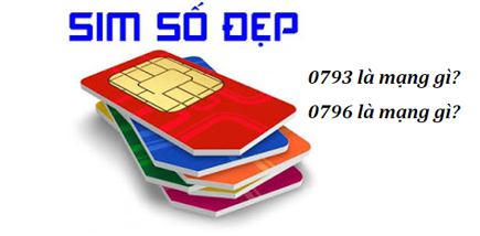 Đầu số 0793, 0796 là mạng gì?