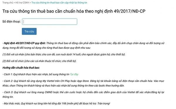 cách kiểm tra sim chính chủ nhanh chóng, chính xác nhất