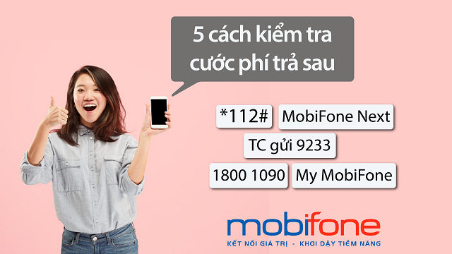 Cách kiểm tra cước trả sau Mobifone qua tin nhắn