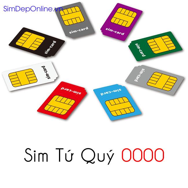 sim tứ quý 0000