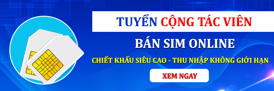 tuyển cộng tác viên bán sim