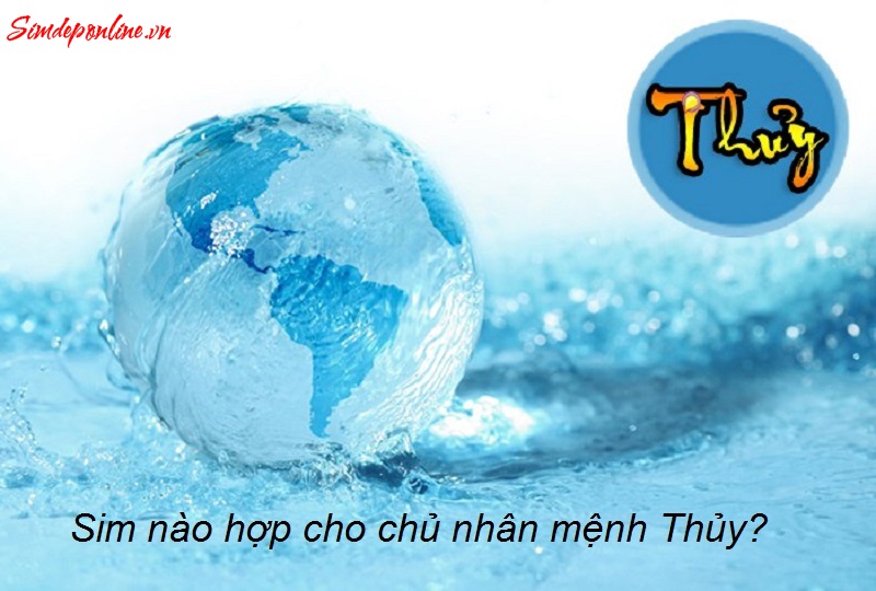 Sim phong thủy kích tài lộc cho người mệnh thủy